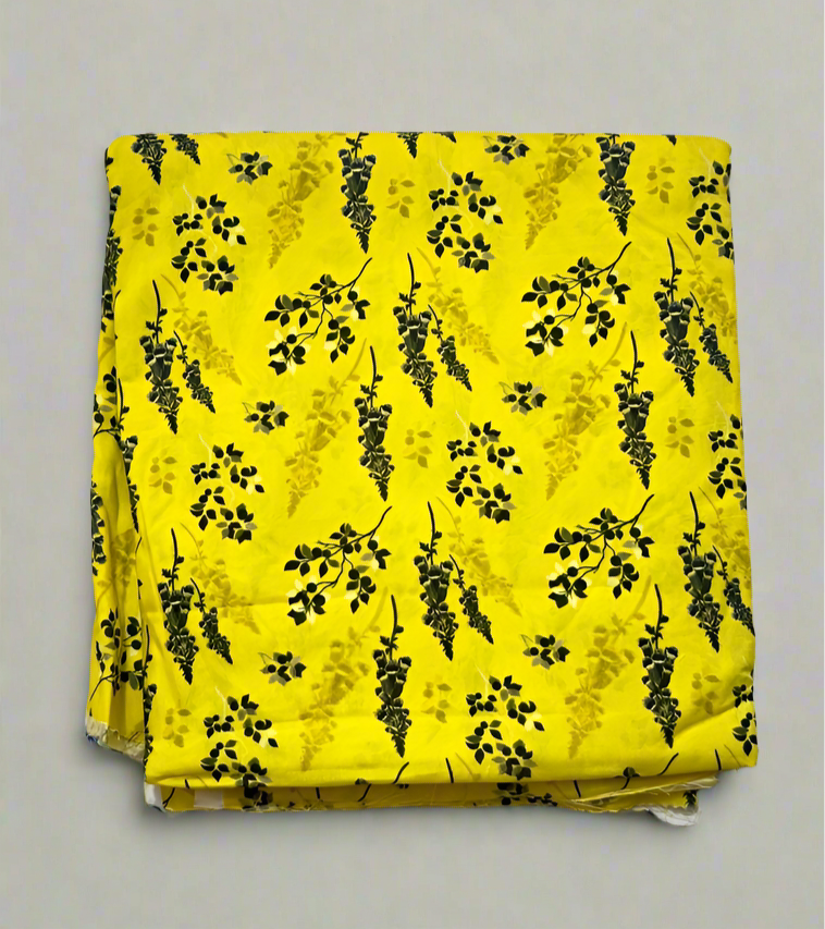 Khaadi 2-Piece Lime Zest Print Fabric Leftover