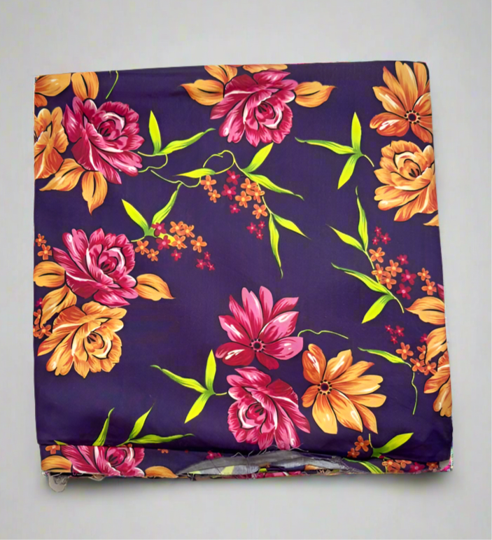 Khaadi 2-Piece Premium Floral Print Fabric Leftover