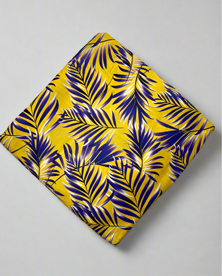 Khaadi 2-Piece Tropical Palm Leaf Pattern Fabric Leftover