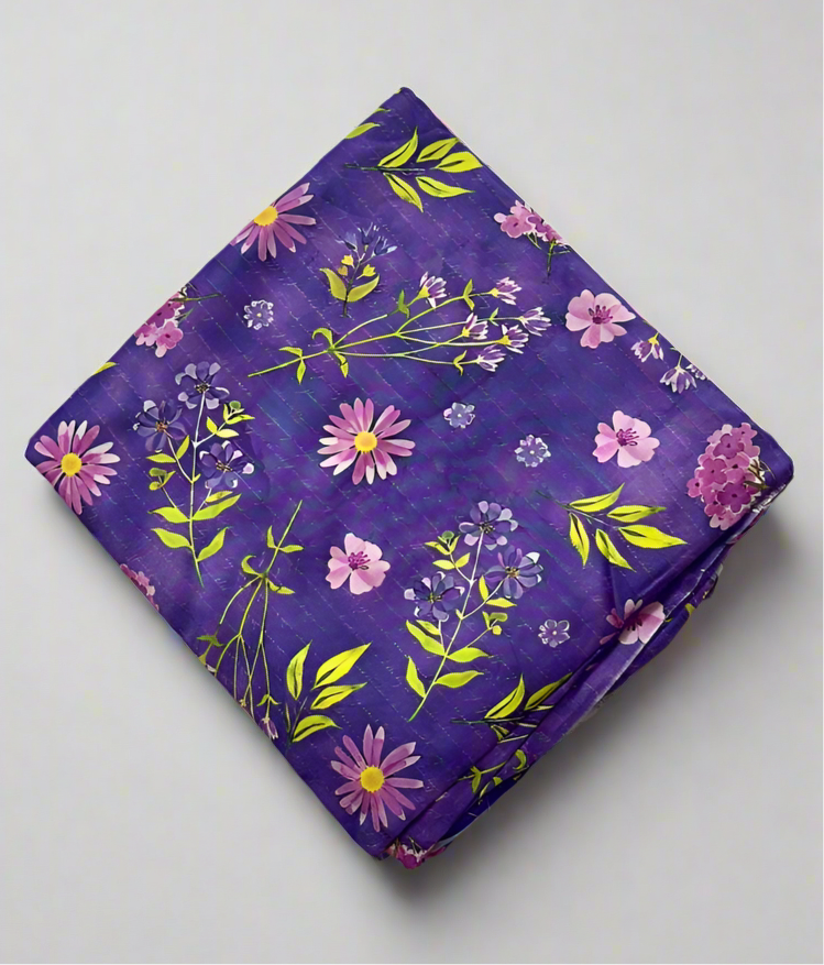 Khaadi 2-Piece Vintage Rose Garden Fabric Leftover